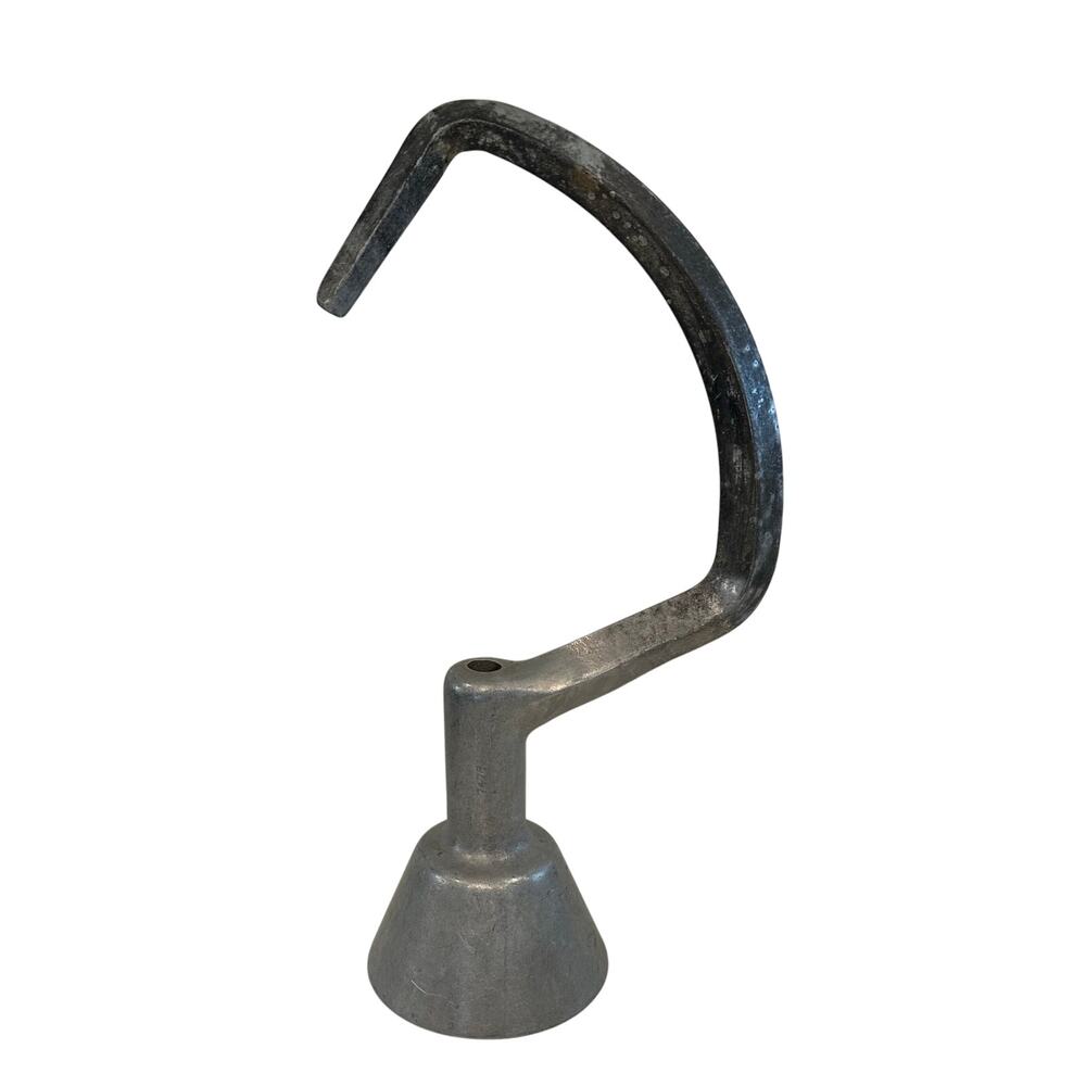Large Aluminum Vintage Commercial Dough Hook